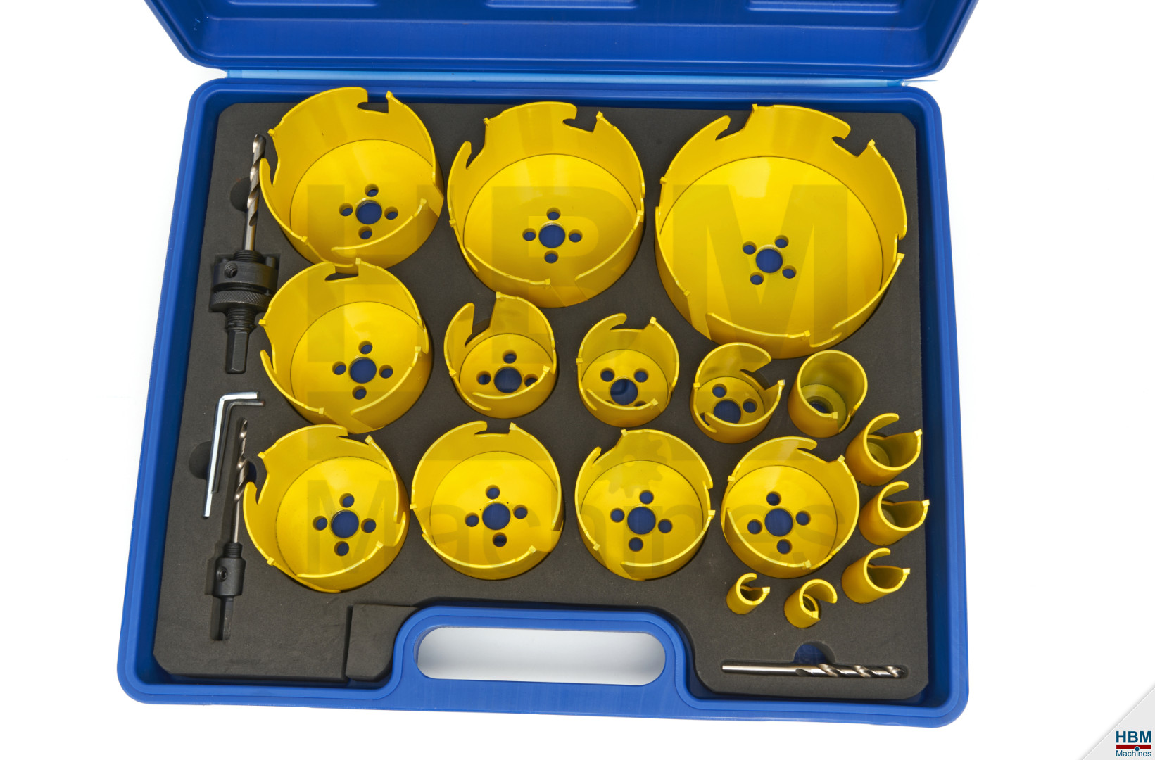 Hbm Professionele Delige Multi Materiaal Tct Diamanten Gatzagenset