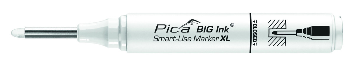 Pica 7052 BIG Ink Markeerstift XL wit