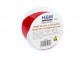 HBM 50 mm x 33 meter Rood Wit Veiligheidstape