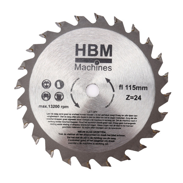 HBM 115 × 10 × 1,7 mm. Widia-Sägeblatt, für HBM-Artikelnummer 11144