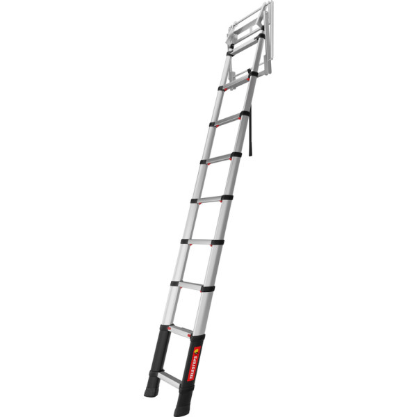 ECO Line Telesteps Échelle télescopique - 3.0m - Aluminium - Hauteur de  travail maxi 3.80 m - 20130-50