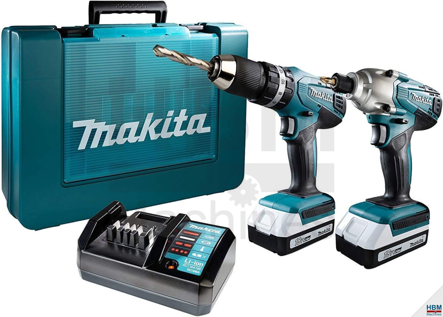 Ontdekking Besluit Ter ere van Makita DK18015X1 18V Combiset Klopboor-/Schroefmachine en  Slagschroevendraaier