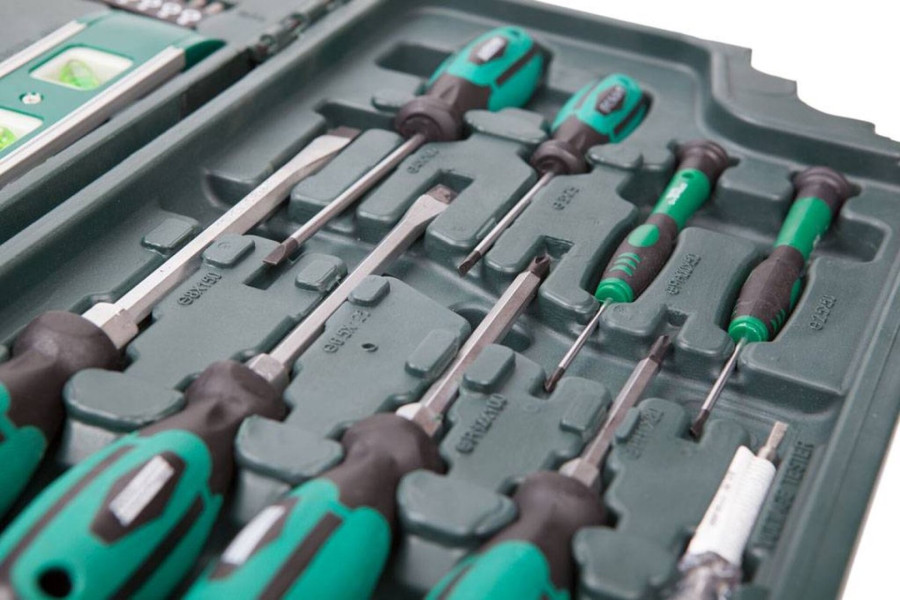 Kit d'outils à main ménager durable 11 pièces ensemble d'outils pour la  maison kits d'outils de réparation généraux pour bricolage maison Garage et  atelier avec boîte à outils 