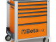 Beta 2400S 6 laden Gereedschapswagen met 249 Delige Easy Foam Inlay Oranje