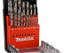 Makita Borenset 19-delig Metaal HSS-G
