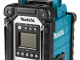 Makita DMR107 7.2-18V Li-Ion Accu bouwradio - werkt op netstroom & accu