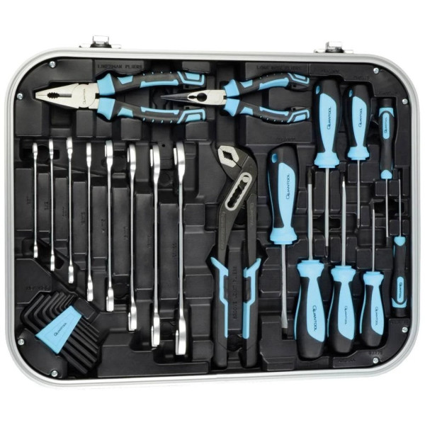 MALETTE A OUTILS EQUIPEE 110 PIECES