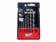Milwaukee 4932352335 7 Delige multifunctionele boren in kunststof cassette