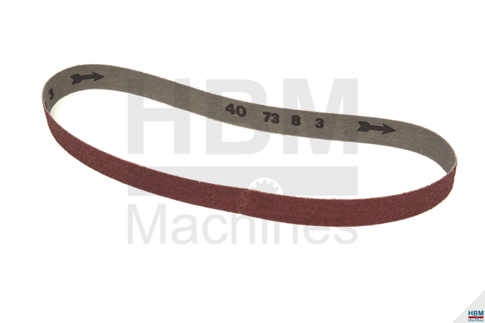 HBM 25 x 762 Schuurband Rood | HBM Machines