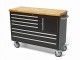 HBM 122 cm Profi Gereedschapswagen / Werkbank met Houten Blad