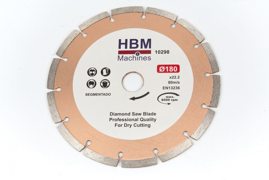 Diamanttrennscheibe von HBM (offen, 125 Millimeter)