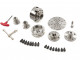 HBM 95 mm Professionele Houtklauwplaat Voor Houtdraaibank Complete Set