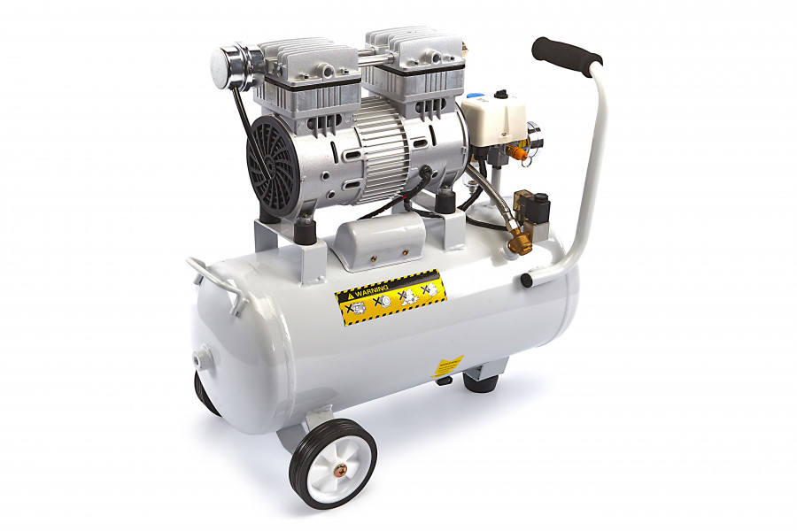 Ramkoers poort helling HBM 30 Liter Professionele Low Noise Compressor | HBM Machines