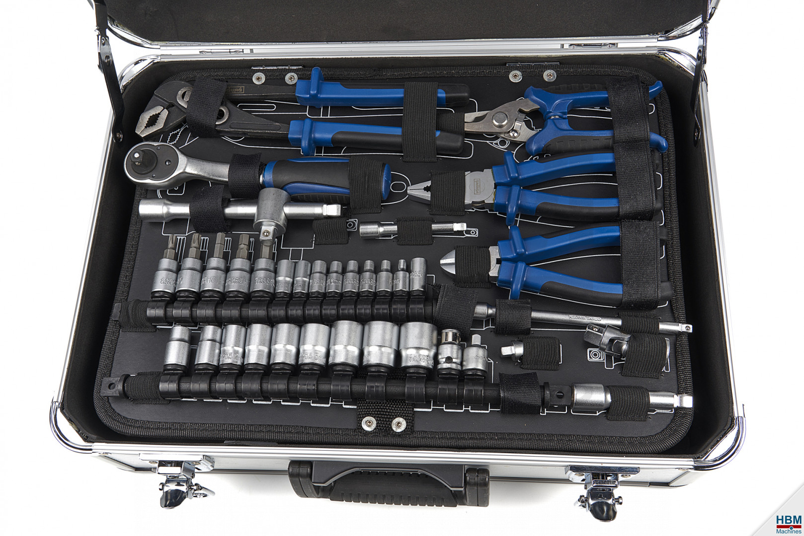 Malette a outils SCHEPPACH 101 outils en chrome vanadium - TB150 au  meilleur prix