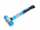 HBM 35 mm Rubberen Hamer met Anti Slip Fiberglas Steel Model 2