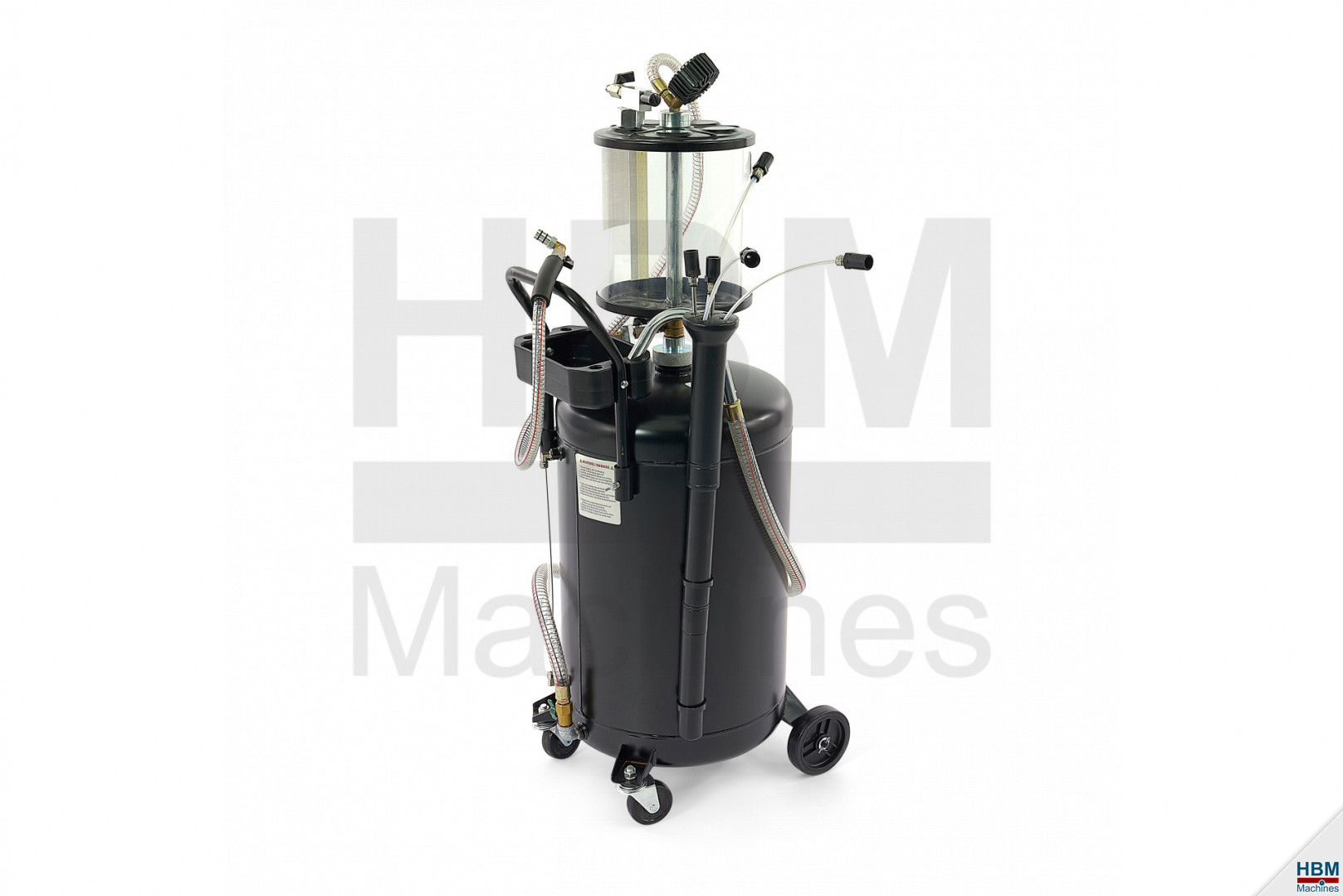 HBM 70-Liter-Ölauffangsystem, Ölabsauger, Öl-Rückgewinnungsgerät | Ölabsaugpumpen