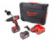Milwaukee M18 BLPD2-402X 18V Li-Ion accu Klopboor-/schroefmachine set (2x 4,0Ah accu) in HD box - koolborstelloos - 82Nm - 4933464560