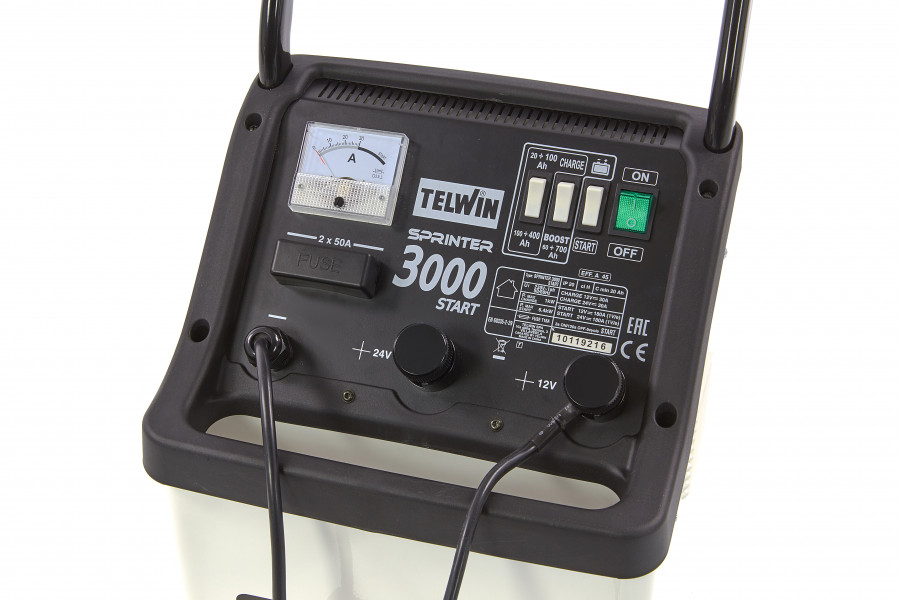 Telwin Starthilfe und Batterieladegerät, Sprinter 3000 start
