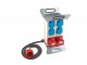 HBM 2 x 400 Volt en 4 x 230 Volt verdeelblok - Penaarde