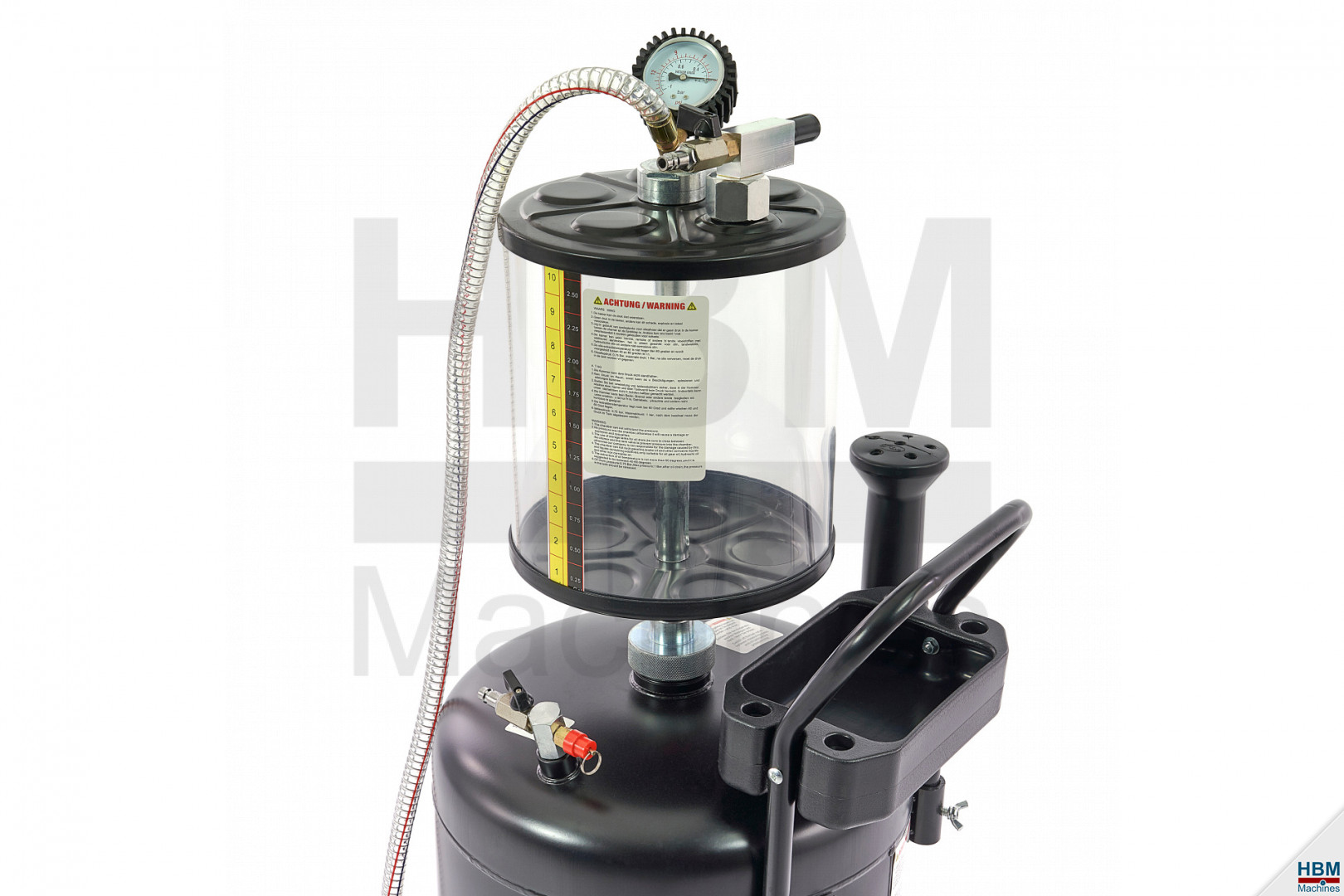 HBM 70-Liter-Ölauffangsystem, Ölabsauger, Öl-Rückgewinnungsgerät | Ölabsaugpumpen