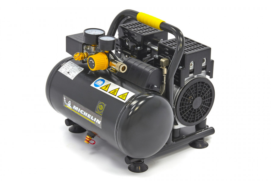 Professioneller Michelin 6-Liter-Kompressor mit geringem Geräuschpegel