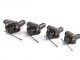 Black Steel Professionele Stalen Bankschroeven Met Pijpklem