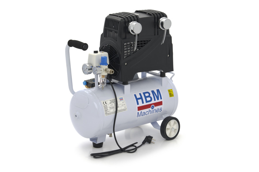 Rally Kwelling Geduld HBM Professionele Low Noise Compressor - 1.5 PK - 30 Liter Model 2