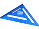 HBM 305 mm Aluminium Gradendriehoek - Blokhaak - Meetdriehoek