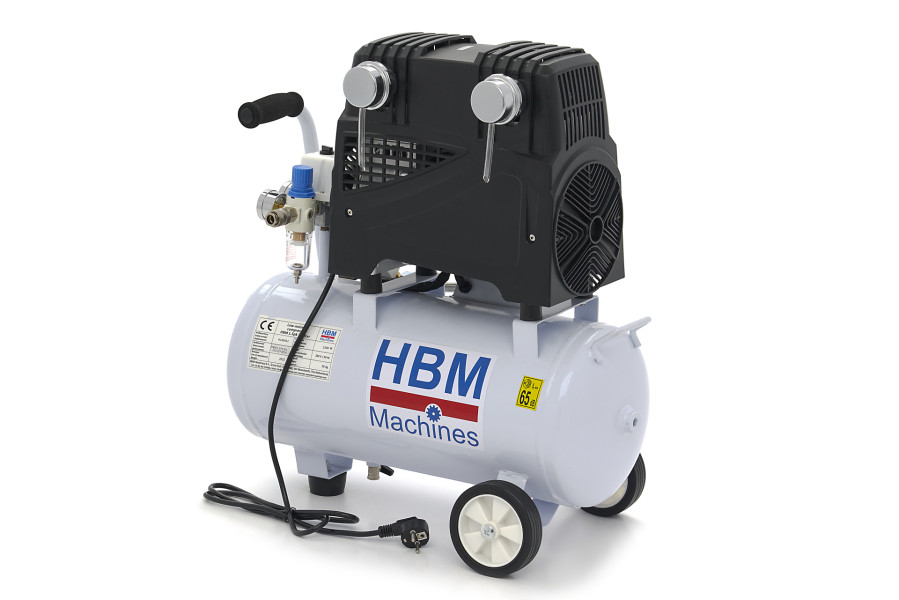 Misbruik Siësta maart HBM Professionele Low Noise Compressor - 1.5 PK - 30 Liter Model 2