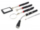 HBM 5 Delige Magneetgereedschappenset Inclusief LED Lamp, Spiegels en Pick Up Magneten