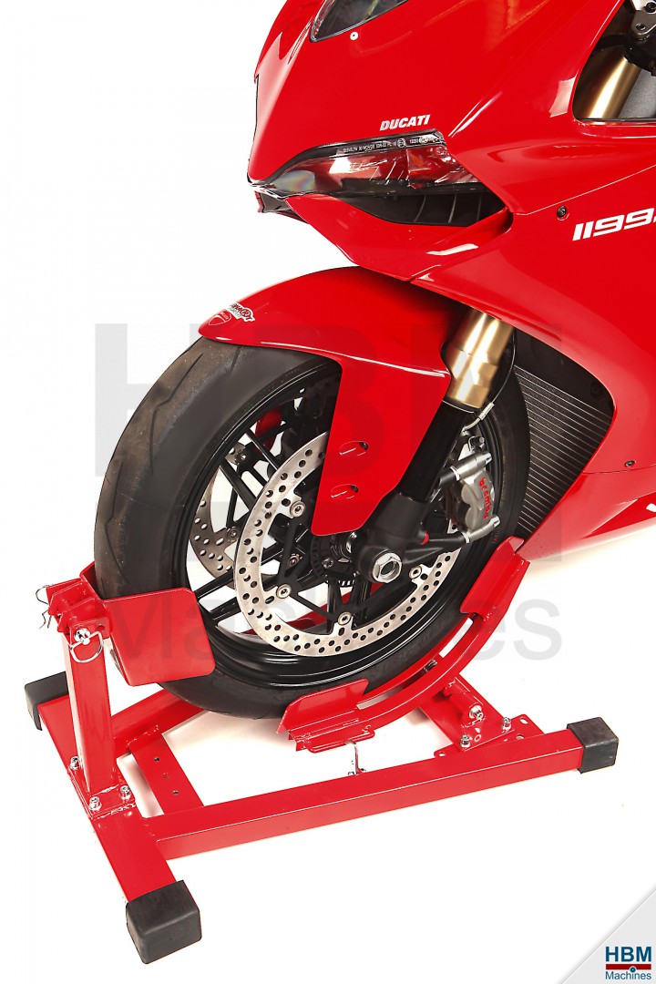 HBM Motorrad Einfahrradklemme Modell 2