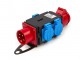 HBM 1 x 400 Volt en 3 x 230 Volt Verdeelblok - Penaarde