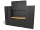 HBM premium modulair werkplaatssysteem, 9-delig, matzwart, model 2