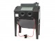 HBM SBC 500 Straalcabine met Afzuiging CE - ZWART