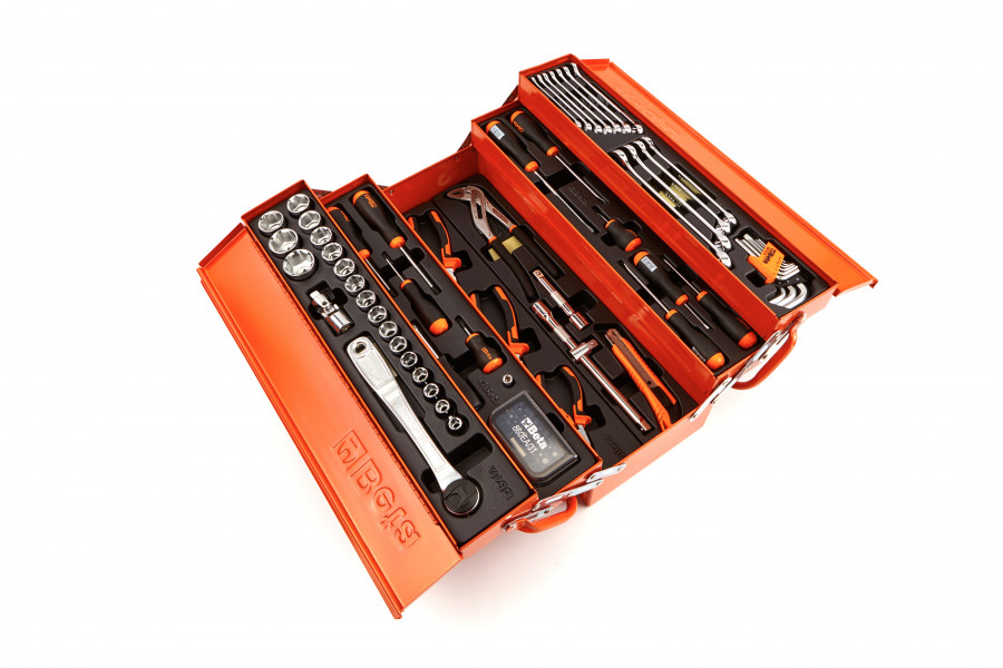 BETA 021170500 - CP17 Boîte à outils vide en acier inoxydable et