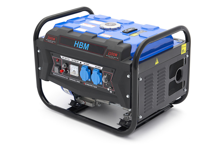 HBM 2200 Watt Generator, Aggregaat Met 163cc 2 x 230