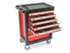 HBM 196 Delige Premium Gevulde gereedschapswagen - ROOD