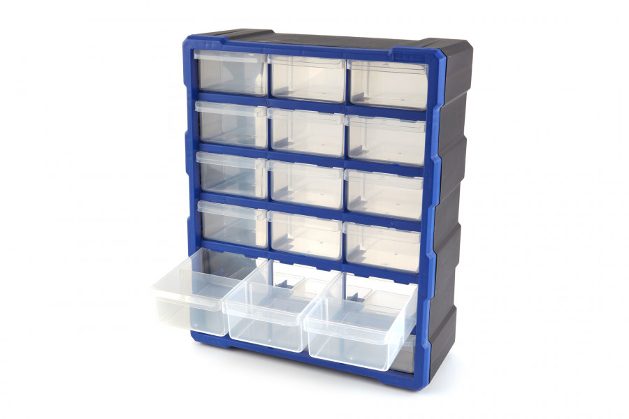 Armoire à compartiments HBM 18 tiroirs, armoire à casiers, casier