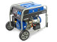 Hyundai HHY7000FE 5500 Watt Generator, Aggregaat Met 389CC OHV-Benzinemotor, 2 x 230V/1 x 12 V