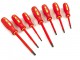 HBM Profi 7 Delige VDE Geisoleerde Soft Grip Schroevendraaierset