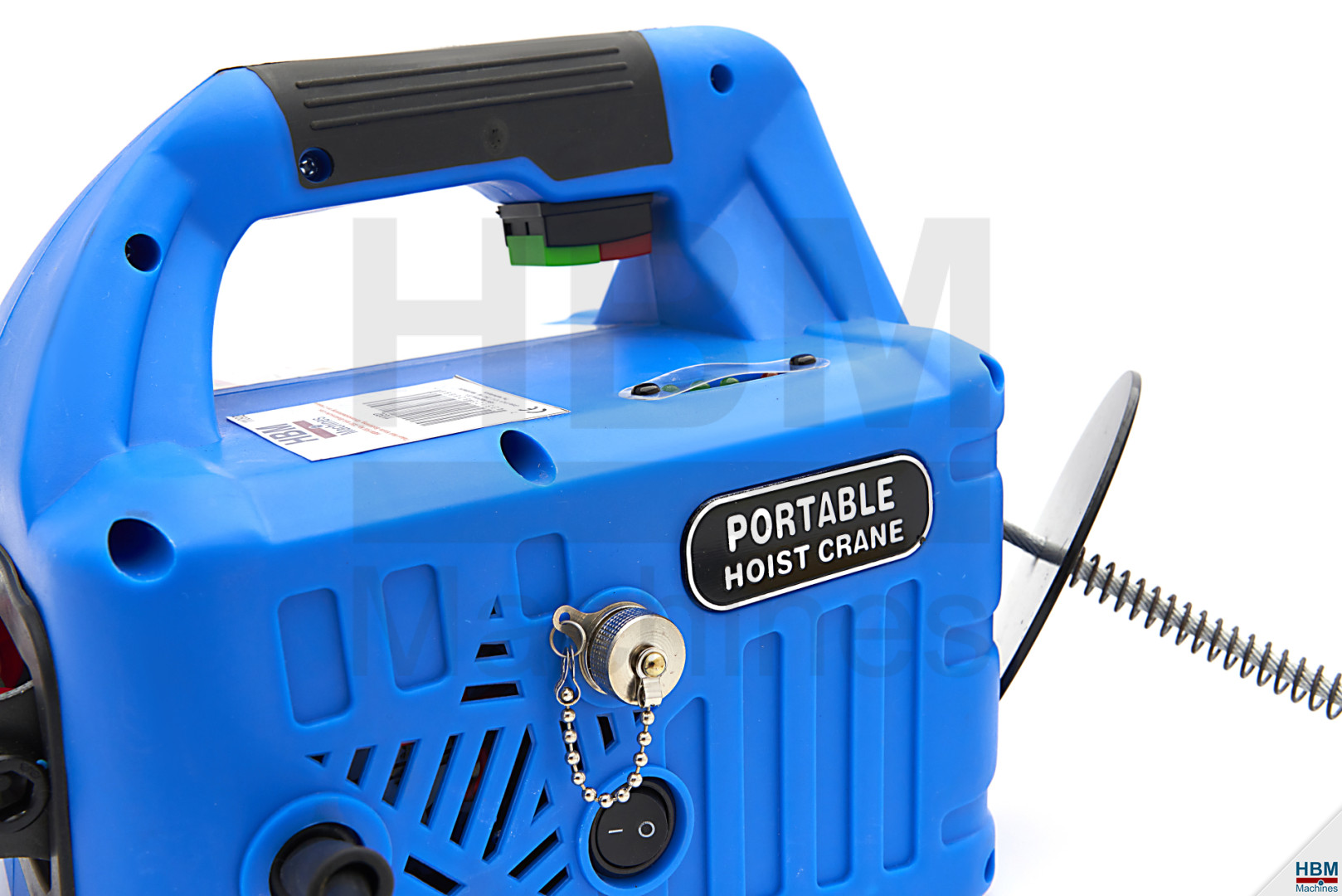 HBM Elektrische Lier, Takel Met afstandsbediening, 500 Kg. 230 Volt