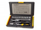 Stanley 17 Delige 1/4" Dopsleutelset, Doppenset in Koffer