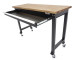 HBM 152 Cm. Professionele Verrijdbare Werkbank Met Massief Houten Werkblad en La