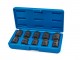 Silverline 10-Delige set met 1/2" Metrische Zeskant - Krachtdoppen Set