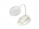 HBM Oplaadbare LED Loupelamp met voet en tafelklem