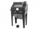 HBM SBC 350 Straalcabine met Afzuiging CE - MAT ZWART