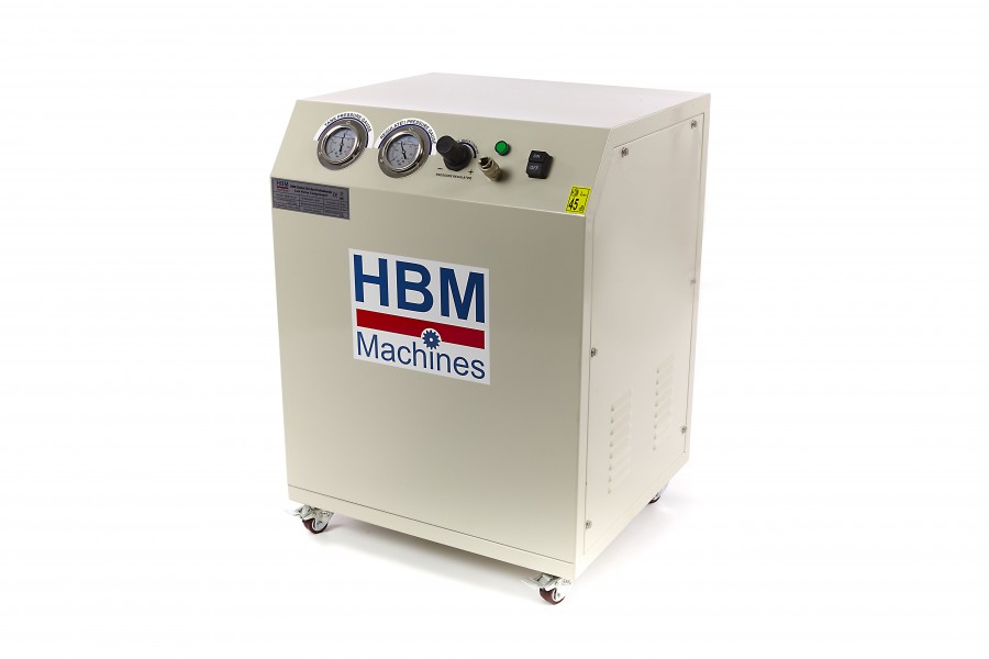 HBM Dental 30 Liter Professionele Low Noise Compressor HBM Machines