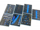 HBM 262 Delige Premium Gereedschapsvulling voor Gereedschapswagen - BLAUW