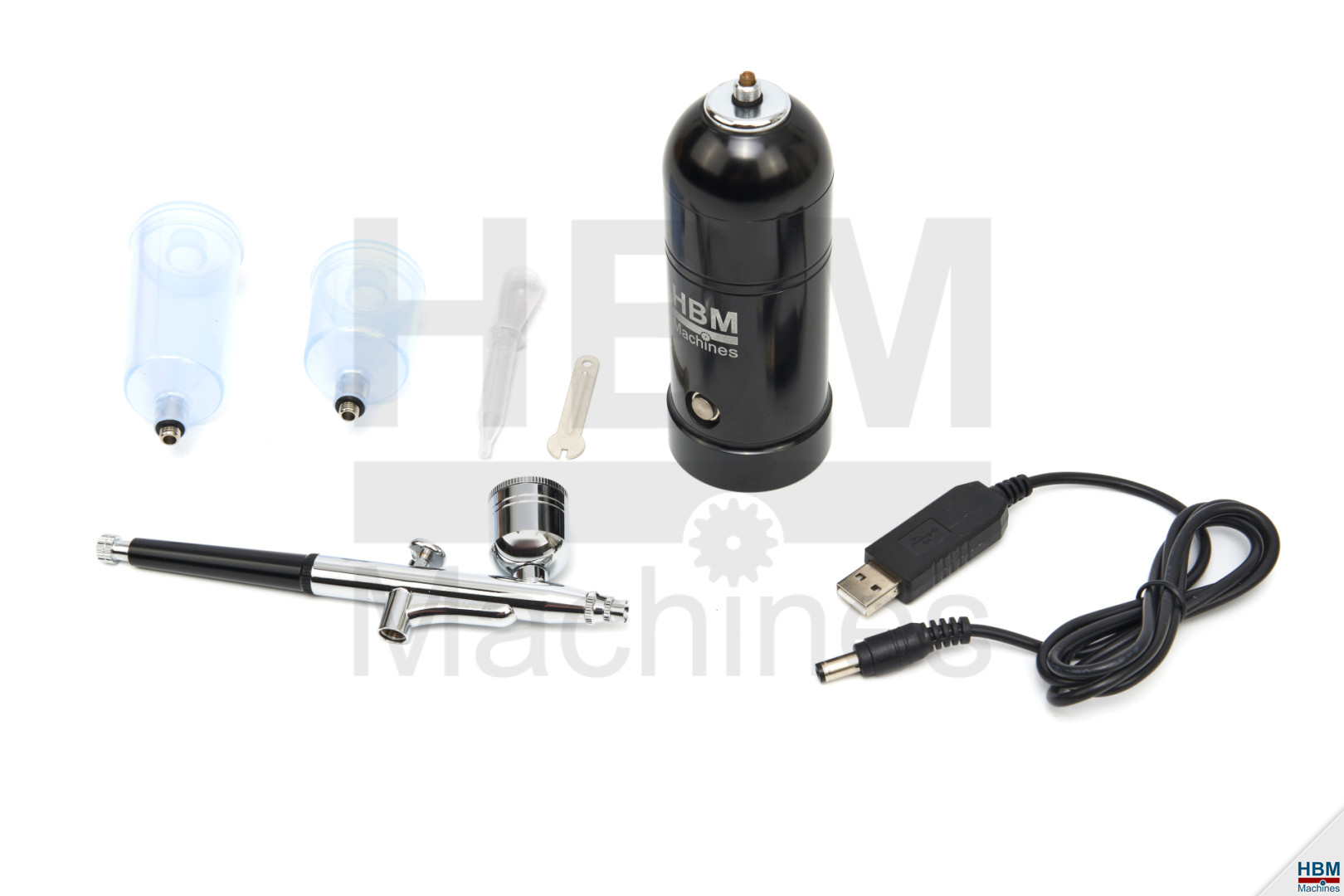HBM tragbare und wiederaufladbare AkkuAirbrushPistole Modell 2