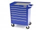 HBM gereedschapswagen 7 laden blauw